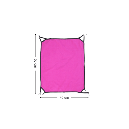 ที่นอนแมวแขวนกรง THAI SUN SPORT รุ่น PET0012-PK ขนาด 40*50 สีชมพู_3